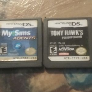 2 Nintendo DS games. Sims & Tony Hawks